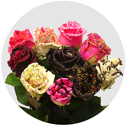 Роза "морозный воск" микс 2 ( Roses Frost Wax)